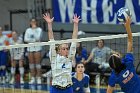 VB vs USCGA  Wheaton College Women's Volleyball vs U.S. Coast Guard Academy. - Photo by Keith Nordstrom : Wheaton, Volleyball